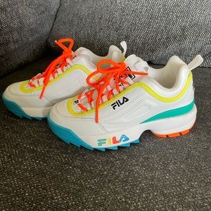 Fila Color block shoes, Size 6 women